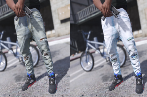 Amiri Sagged Jeans 2-Pack