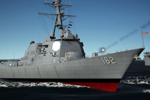 DDG-151 Nathan James [Working gun | Add-On | Interior | Custom layout]