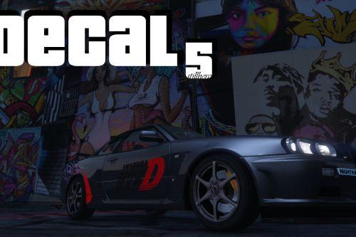 DECAL5 - Graffiti and Vehicle Vinyl Editor