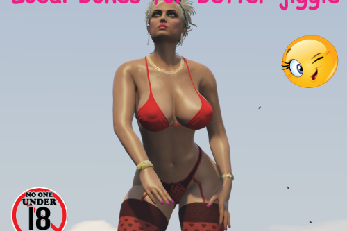 Mp Female with breast physics butt and thighs.