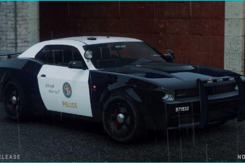 Police Gauntlet Hellfire [Add-On / FiveM | Unmarked | Extras | Tuning | CallSign System]
