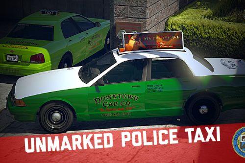 Unmarked Police Taxi [Add-On | Extras]